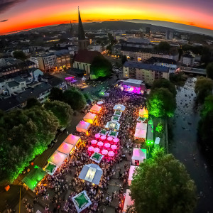 Das Springefest 2024 aus der Vogelperspektive vergrössern